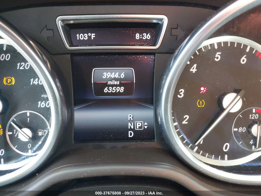 2015 MERCEDES-BENZ M-CLASS ML 350 4JGDA5JB3FA463096