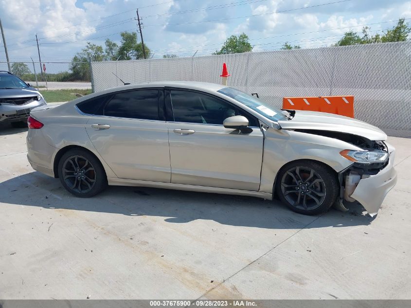 2018 FORD FUSION SE - 3FA6P0H99JR125739