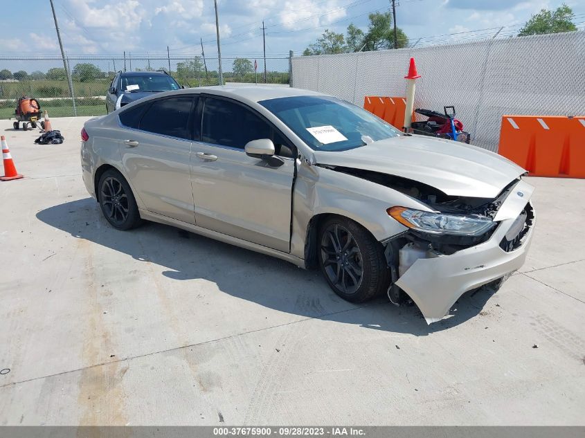 2018 FORD FUSION SE - 3FA6P0H99JR125739