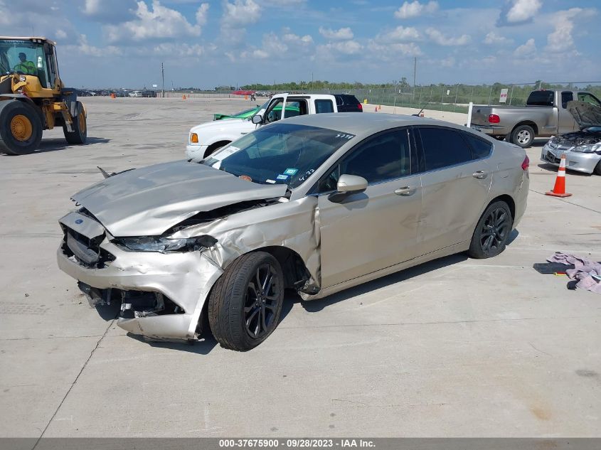 2018 FORD FUSION SE - 3FA6P0H99JR125739