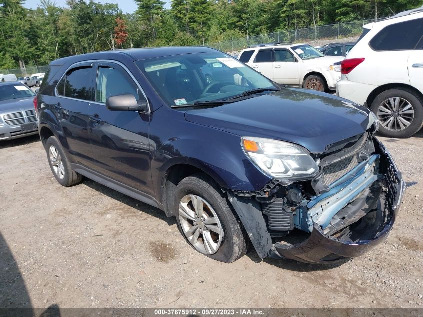 2017 CHEVROLET EQUINOX LS - 2GNALBEK4H1536801