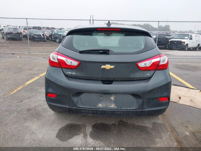 2018 CHEVROLET CRUZE LT - 3G1BE6SM9JS652101