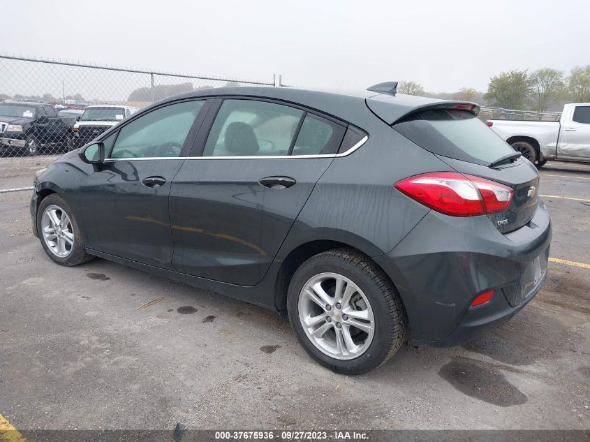 2018 CHEVROLET CRUZE LT - 3G1BE6SM9JS652101