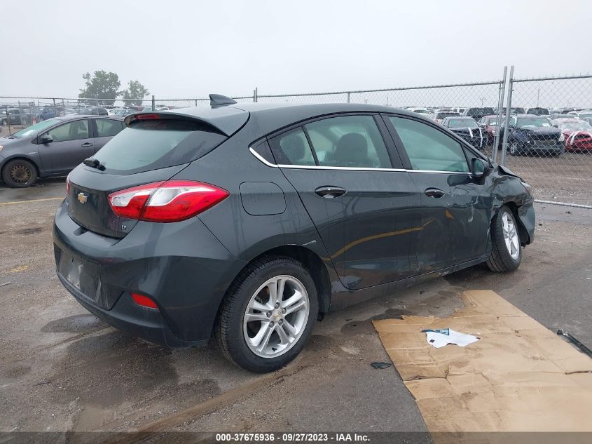 2018 CHEVROLET CRUZE LT - 3G1BE6SM9JS652101