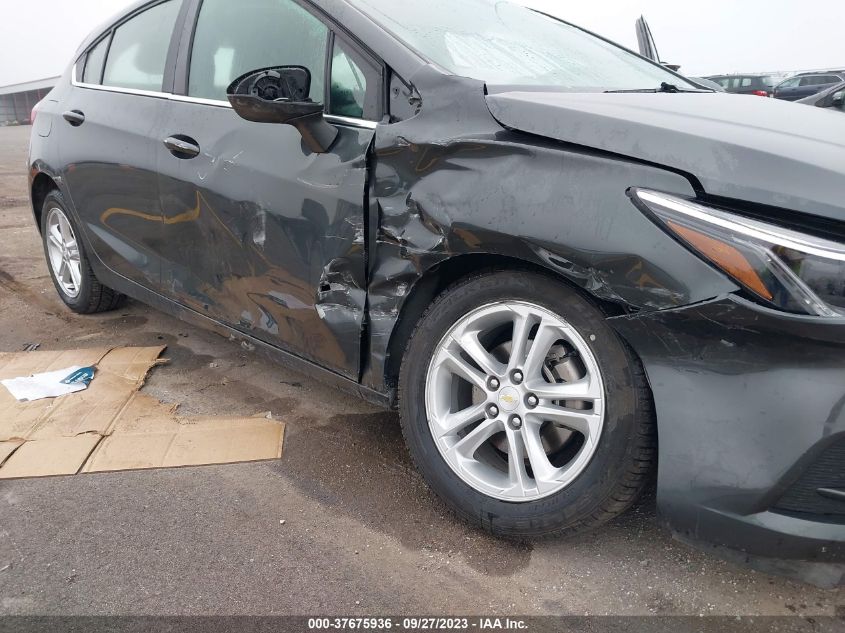 2018 CHEVROLET CRUZE LT - 3G1BE6SM9JS652101