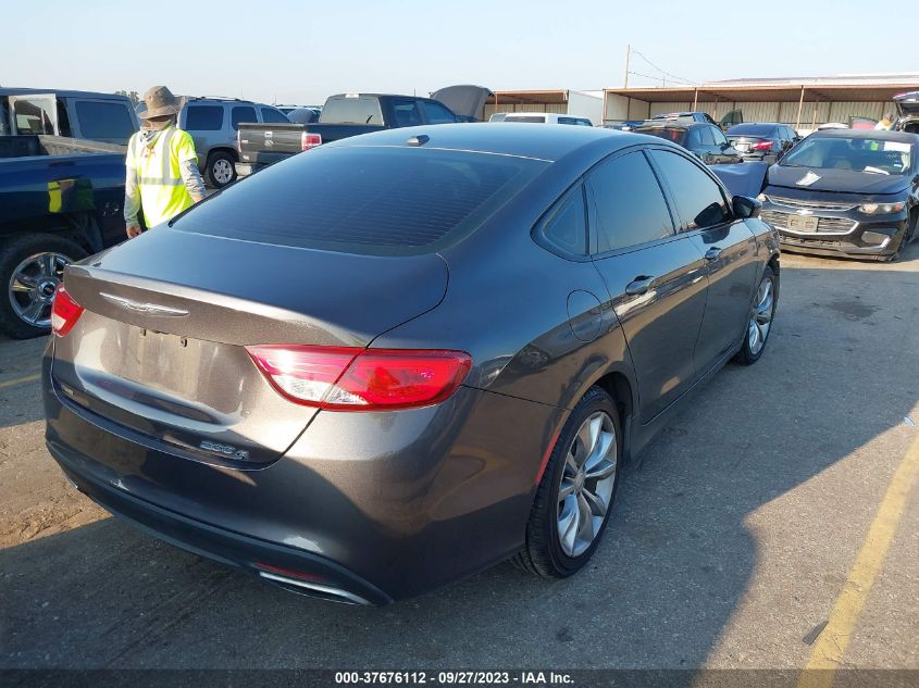 2015 CHRYSLER 200 S - 1C3CCCBB4FN759030