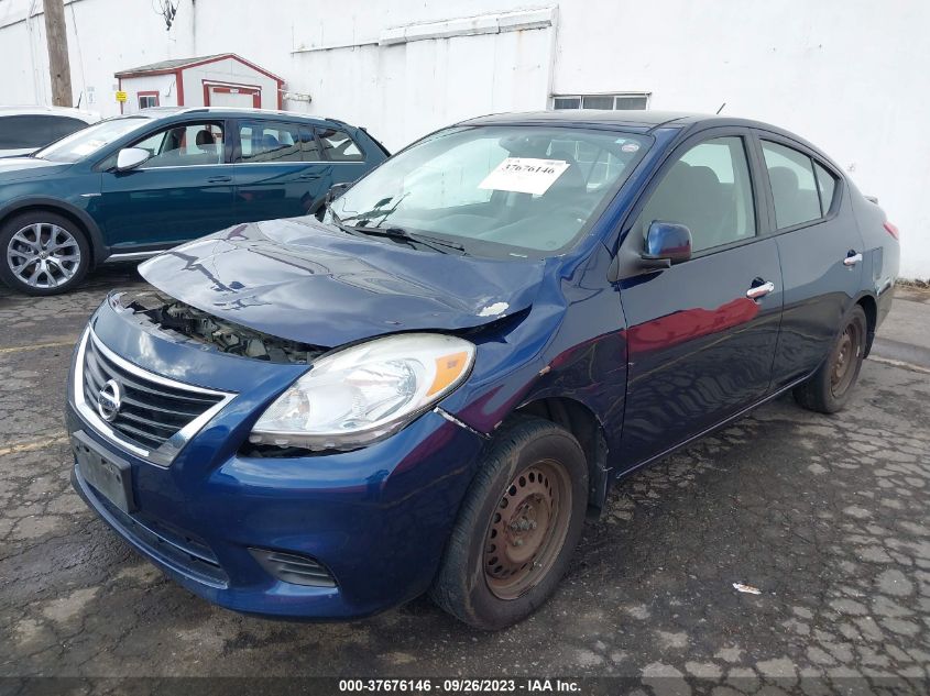 2014 NISSAN VERSA SV - 3N1CN7AP7EL804859