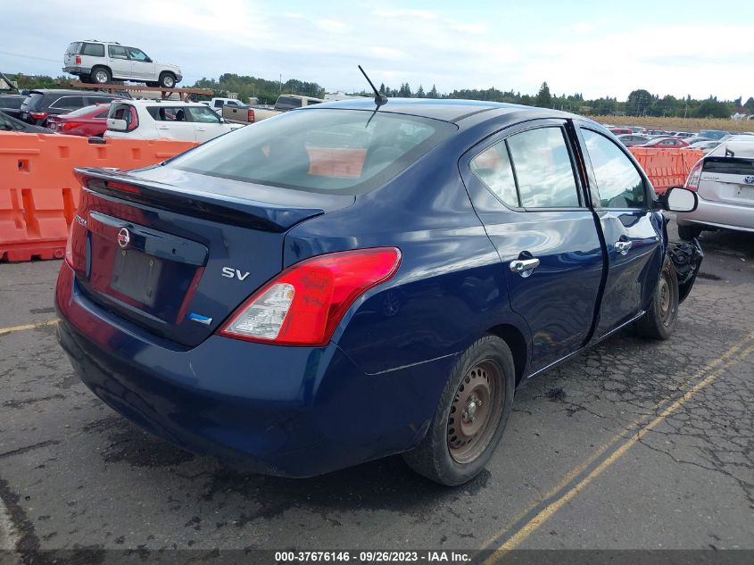 2014 NISSAN VERSA SV - 3N1CN7AP7EL804859