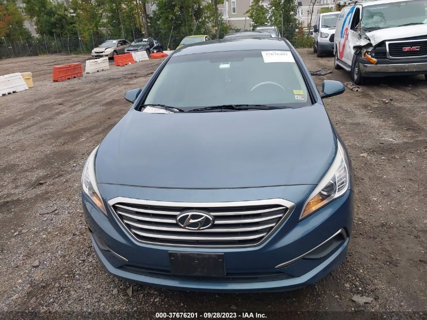 2016 HYUNDAI SONATA 2.4L SE - 5NPE24AF8GH379465