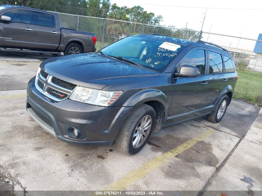 2015 DODGE JOURNEY SXT - 3C4PDCBB7FT569006