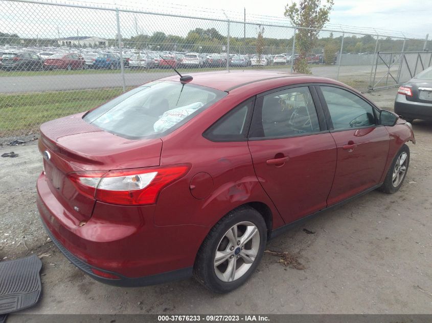 2014 FORD FOCUS SE - 1FADP3F26EL387737