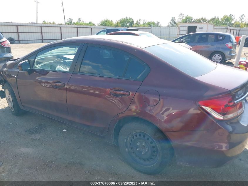 2015 HONDA CIVIC LX - 19XFB2F50FE012944