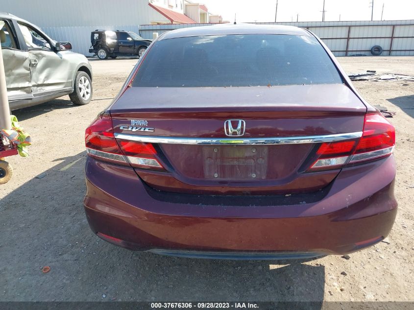 2015 HONDA CIVIC LX - 19XFB2F50FE012944