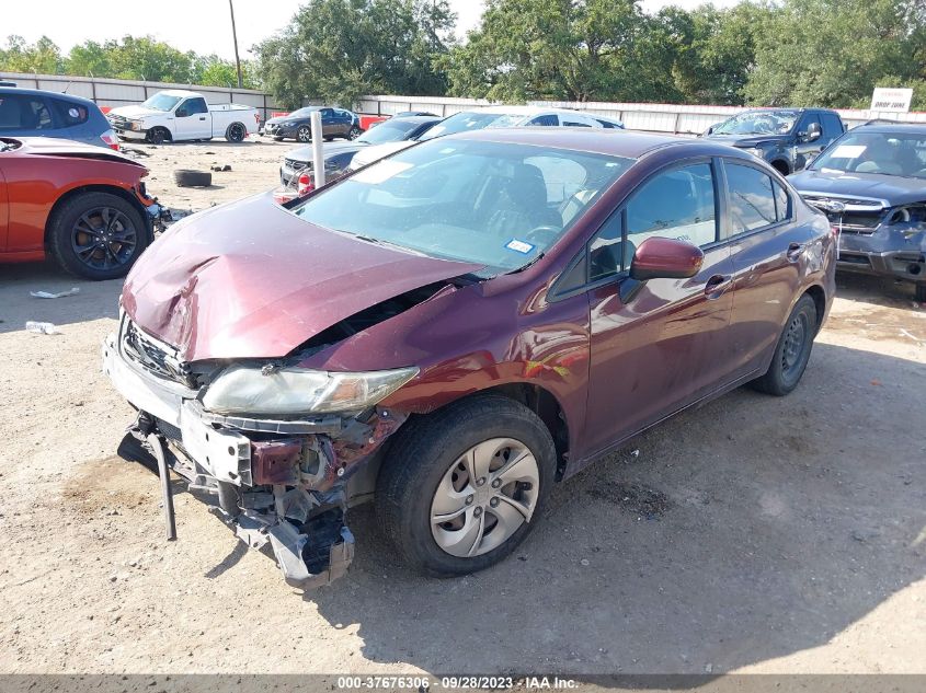 2015 HONDA CIVIC LX - 19XFB2F50FE012944