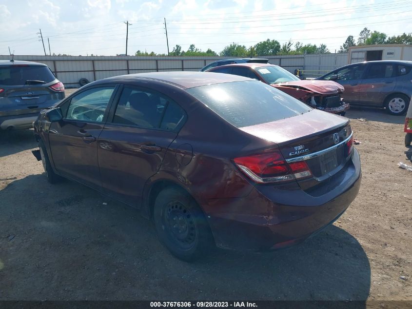 2015 HONDA CIVIC LX - 19XFB2F50FE012944