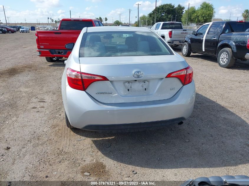 2019 TOYOTA COROLLA L/LE/SE/XLE/XSE - 5YFBURHE5KPA16207