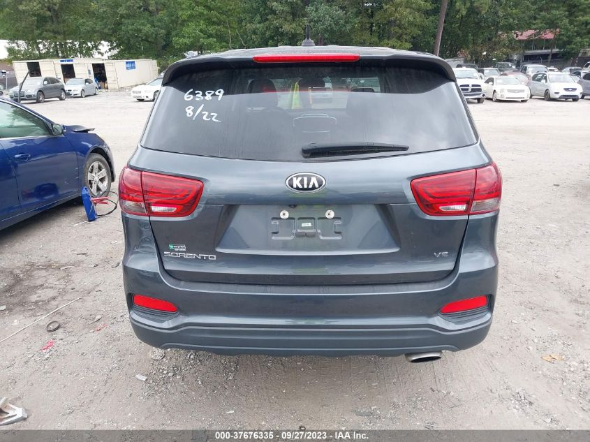 2020 KIA SORENTO LX V6 - 5XYPG4A56LG616389