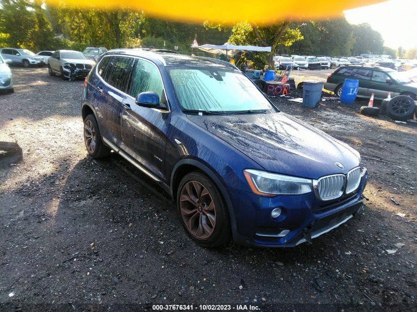 2015 BMW X3 XDRIVE28I - 5UXWX9C5XF0D53499