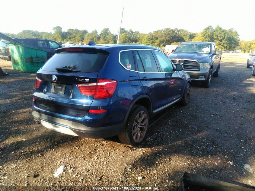 2015 BMW X3 XDRIVE28I - 5UXWX9C5XF0D53499