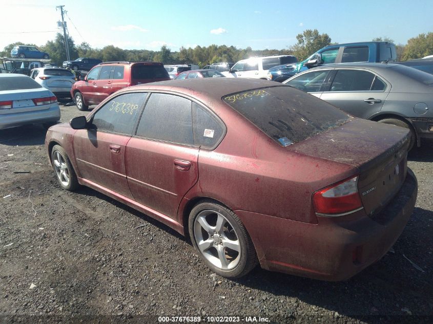 4S3BL616497236239 | 2009 SUBARU LEGACY