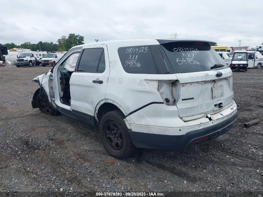 2016 FORD UTILITY POLICE 1FM5K8AR2GGC62143