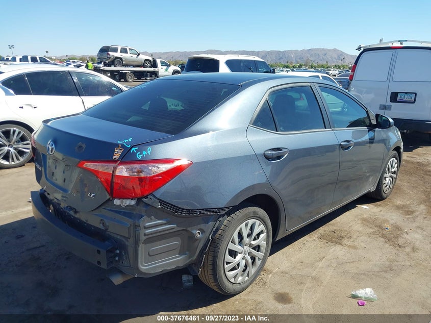 VIN 2T1BURHE9JC047990 2018 TOYOTA COROLLA LE