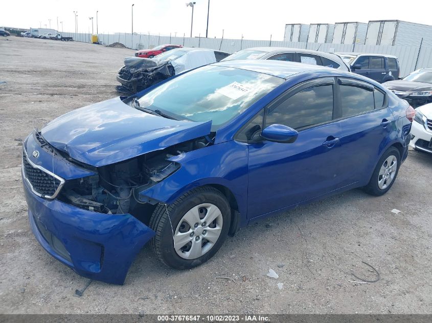 2018 KIA FORTE LX - 3KPFL4A74JE204605