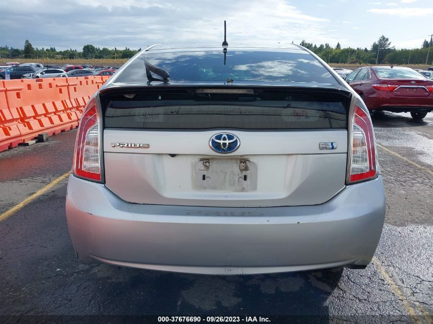 2013 TOYOTA PRIUS ONE/TWO/THREE/FOUR/FIVE - JTDKN3DU6D1693956