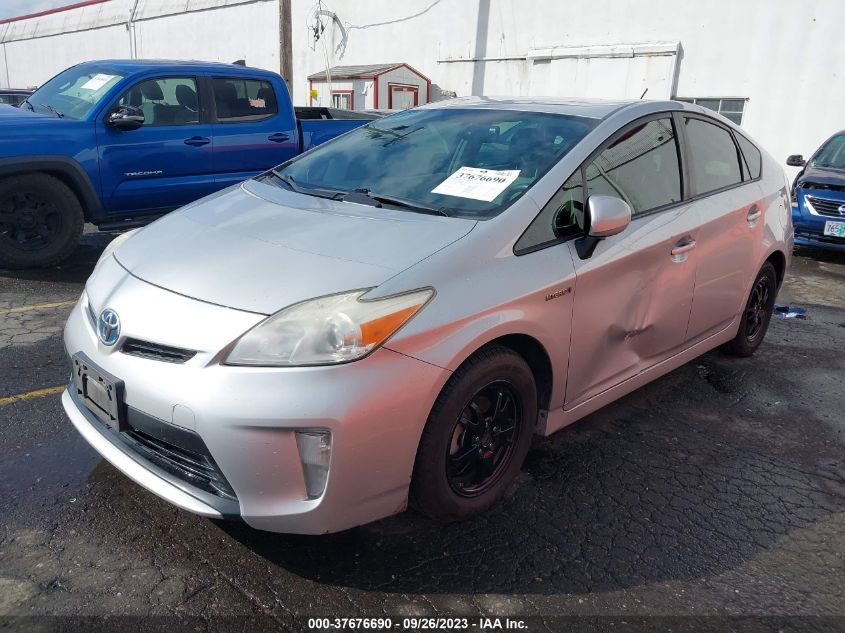 2013 TOYOTA PRIUS ONE/TWO/THREE/FOUR/FIVE - JTDKN3DU6D1693956