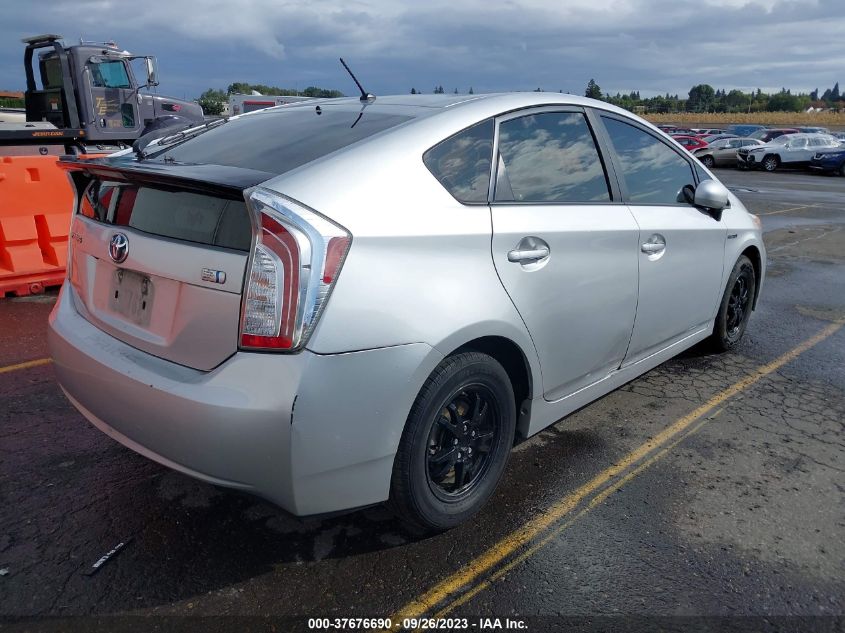 2013 TOYOTA PRIUS ONE/TWO/THREE/FOUR/FIVE - JTDKN3DU6D1693956