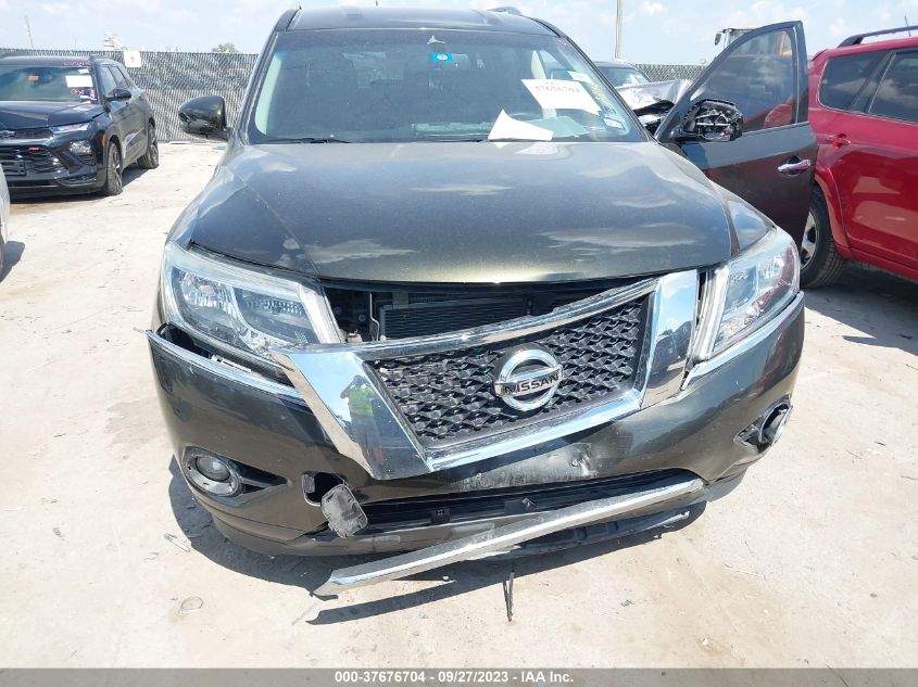 2016 NISSAN PATHFINDER SV - 5N1AR2MNXGC626459