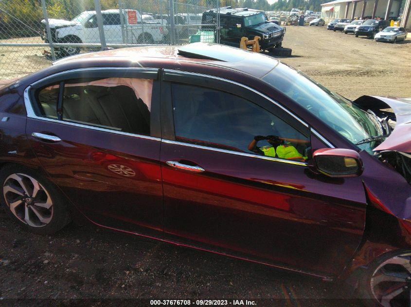 2016 HONDA ACCORD SEDAN EX-L - 1HGCR2F86GA024501