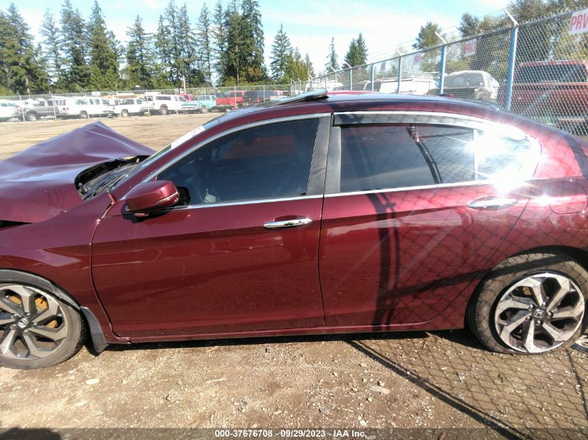 2016 HONDA ACCORD SEDAN EX-L - 1HGCR2F86GA024501