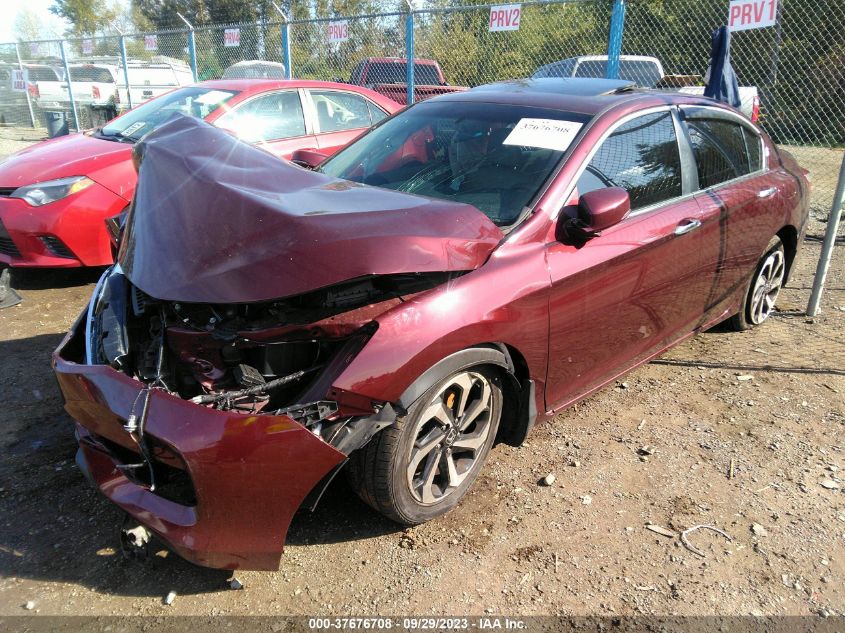 2016 HONDA ACCORD SEDAN EX-L - 1HGCR2F86GA024501