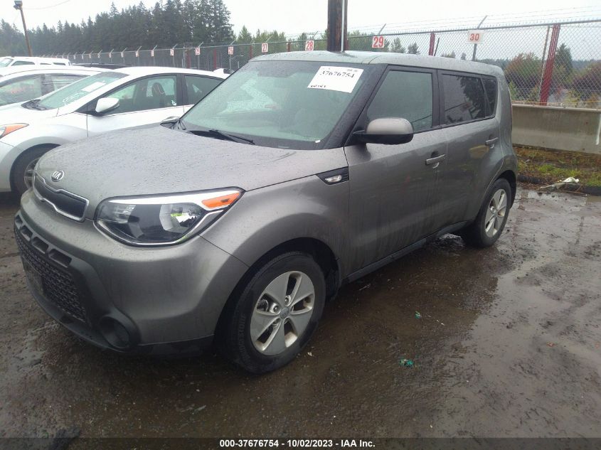 2014 KIA SOUL BASE - KNDJN2A21E7045660