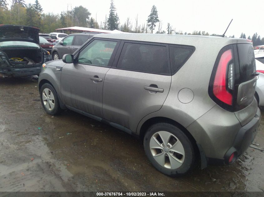 2014 KIA SOUL BASE - KNDJN2A21E7045660