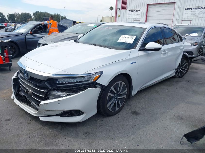 1HGCV3F57NA000339 Honda Accord Hybrid EX-L 2