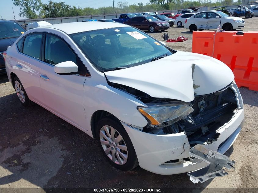 2015 NISSAN SENTRA SR/SL/S/SV/FE+ S - 3N1AB7APXFL659429