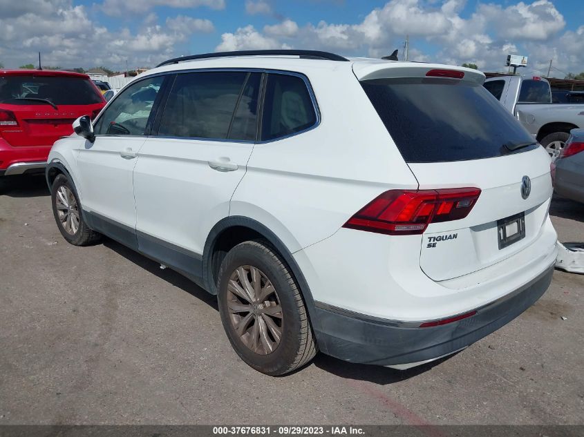 2018 VOLKSWAGEN TIGUAN SE/SEL - 3VV3B7AX5JM000572