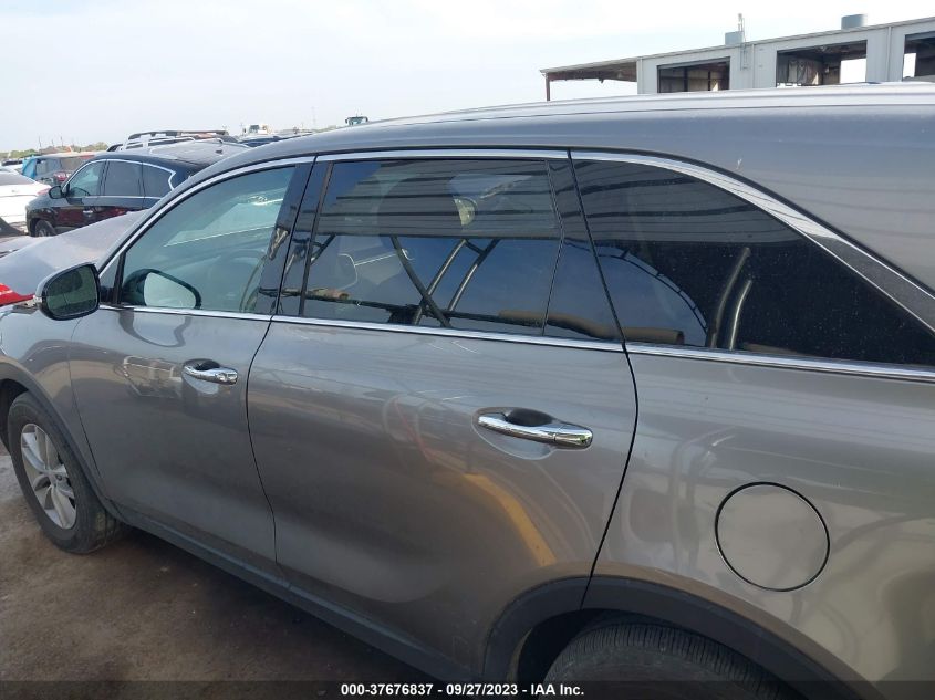 2018 KIA SORENTO L - 5XYPG4A3XJG368742