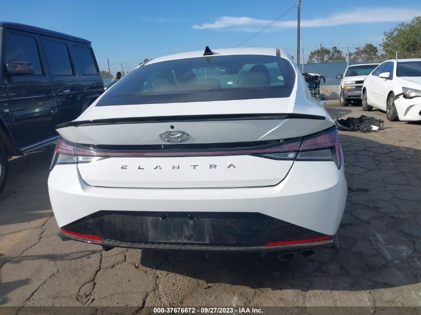 2022 HYUNDAI ELANTRA N LINE - KMHLR4AF8NU304802