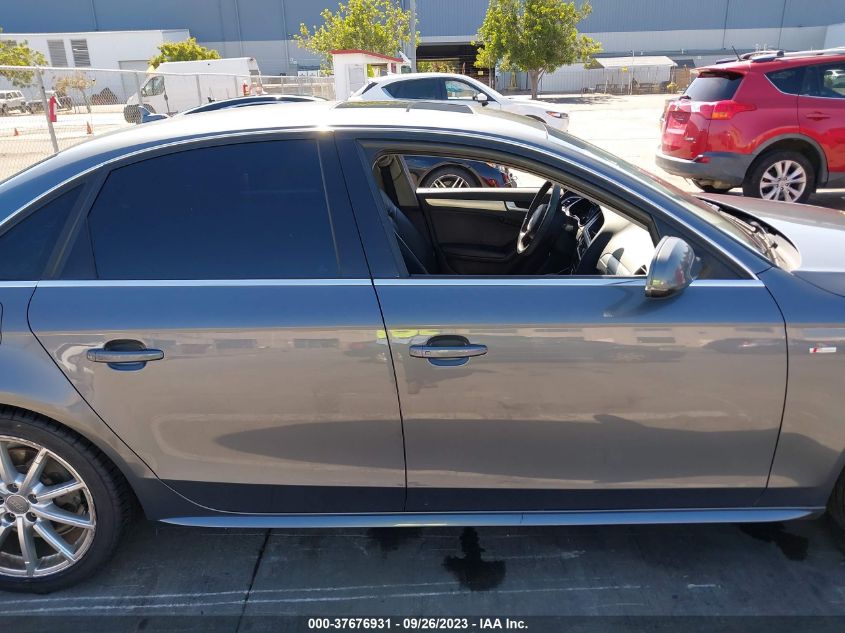 2015 AUDI A4 PREMIUM PLUS - WAUFFAFL8FN012471