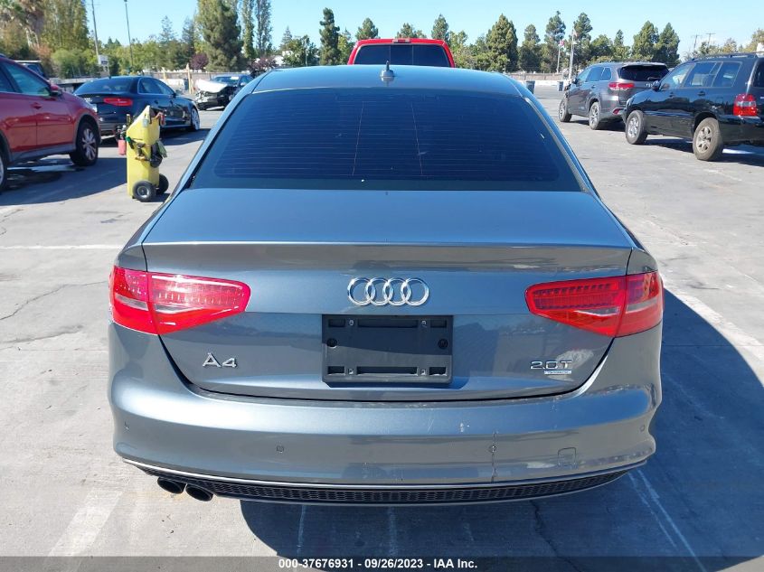 2015 AUDI A4 PREMIUM PLUS - WAUFFAFL8FN012471