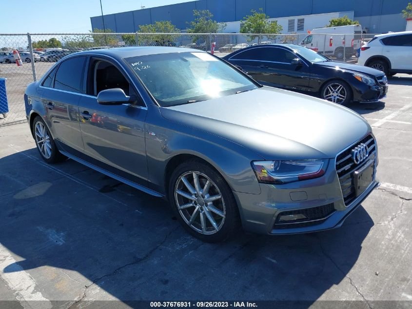 2015 AUDI A4 PREMIUM PLUS - WAUFFAFL8FN012471