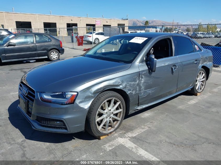 2015 AUDI A4 PREMIUM PLUS - WAUFFAFL8FN012471