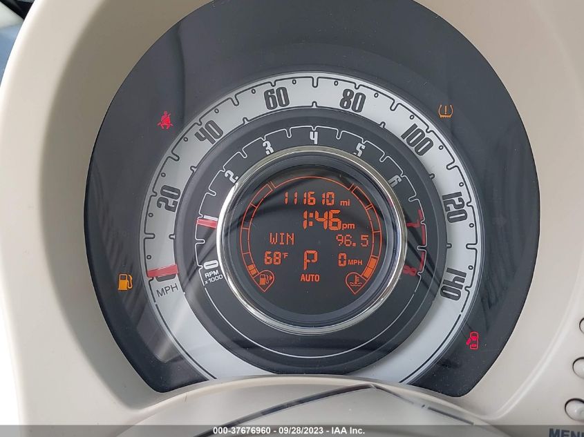2015 FIAT 500C POP 3C3CFFDR6FT616034
