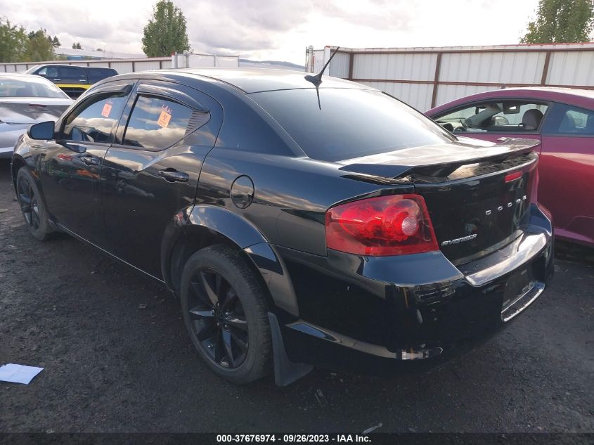 2014 DODGE AVENGER SE - 1C3CDZAG3EN156047