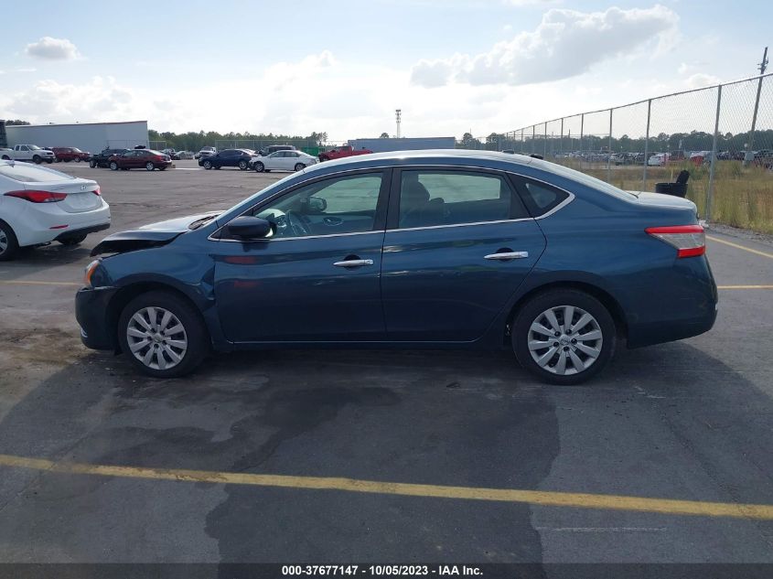 2015 NISSAN SENTRA SR/SL/S/SV/FE+ S - 3N1AB7AP4FY281868