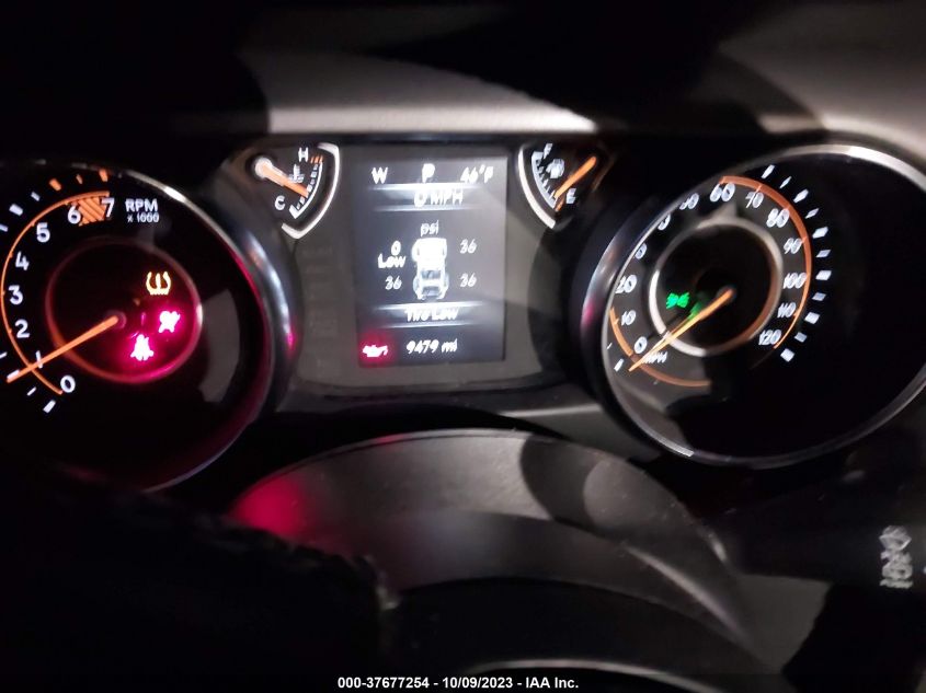 VIN 1C4HJXDN0PW597477 2023 JEEP WRANGLER SPORT S