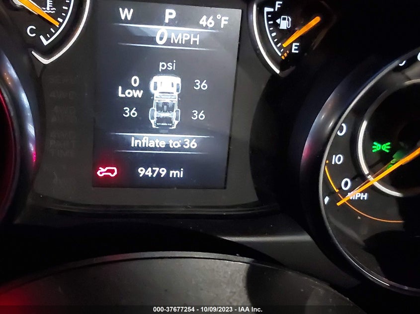 VIN 1C4HJXDN0PW597477 2023 JEEP WRANGLER SPORT S
